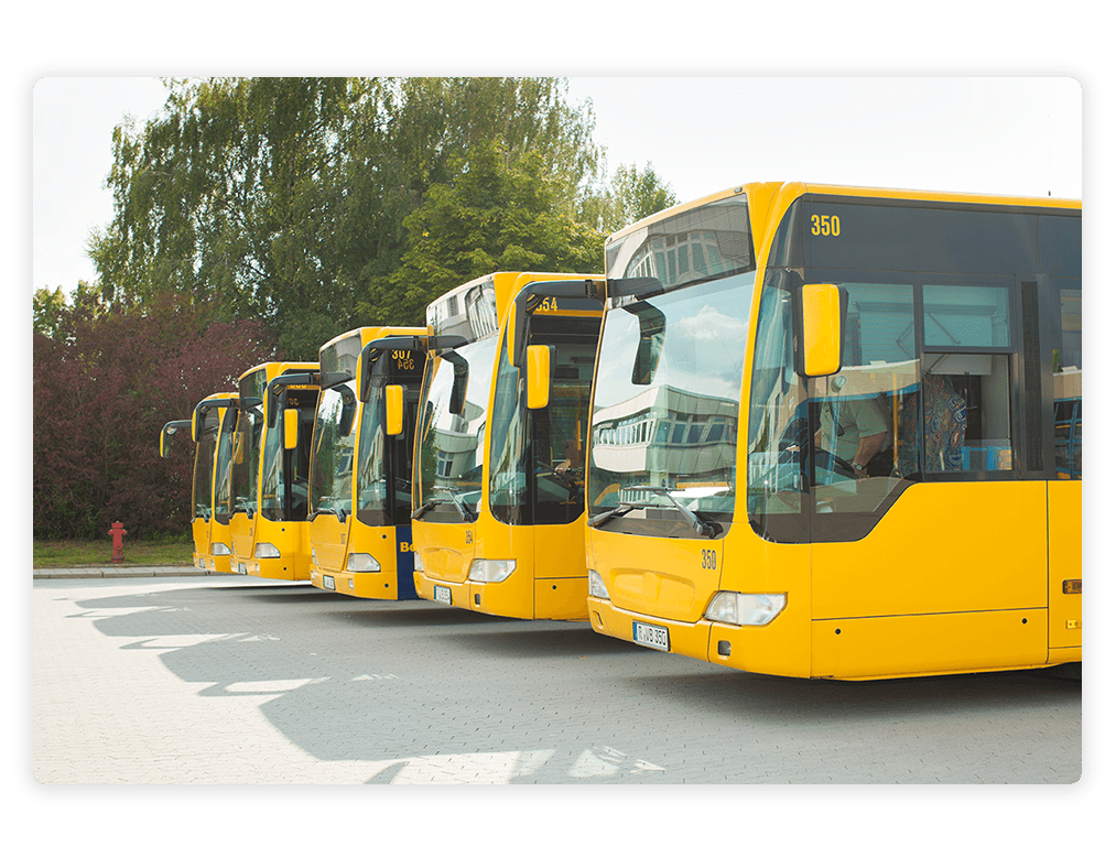 Bus per trasporto pubblico di passeggeri